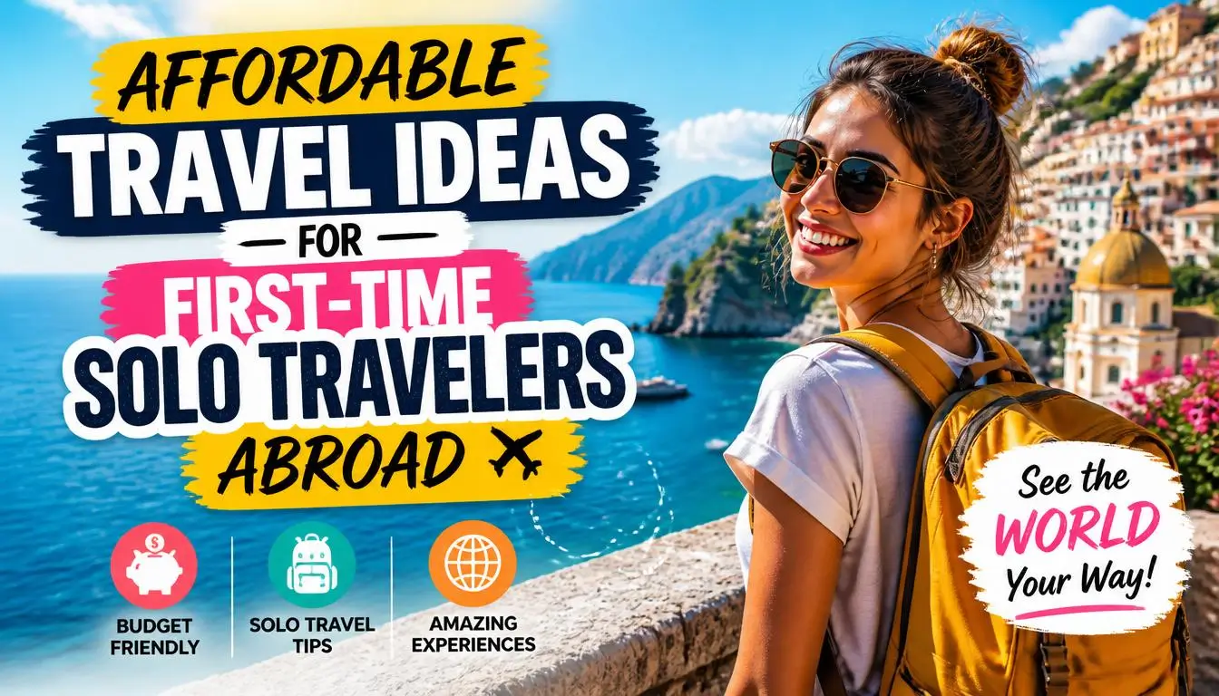 Affordable Travel Ideas for First-Time Solo Travelers Abroad