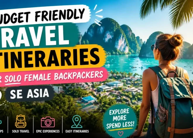 Budget Friendly Travel Itineraries for Solo Female Backpackers in SE Asia