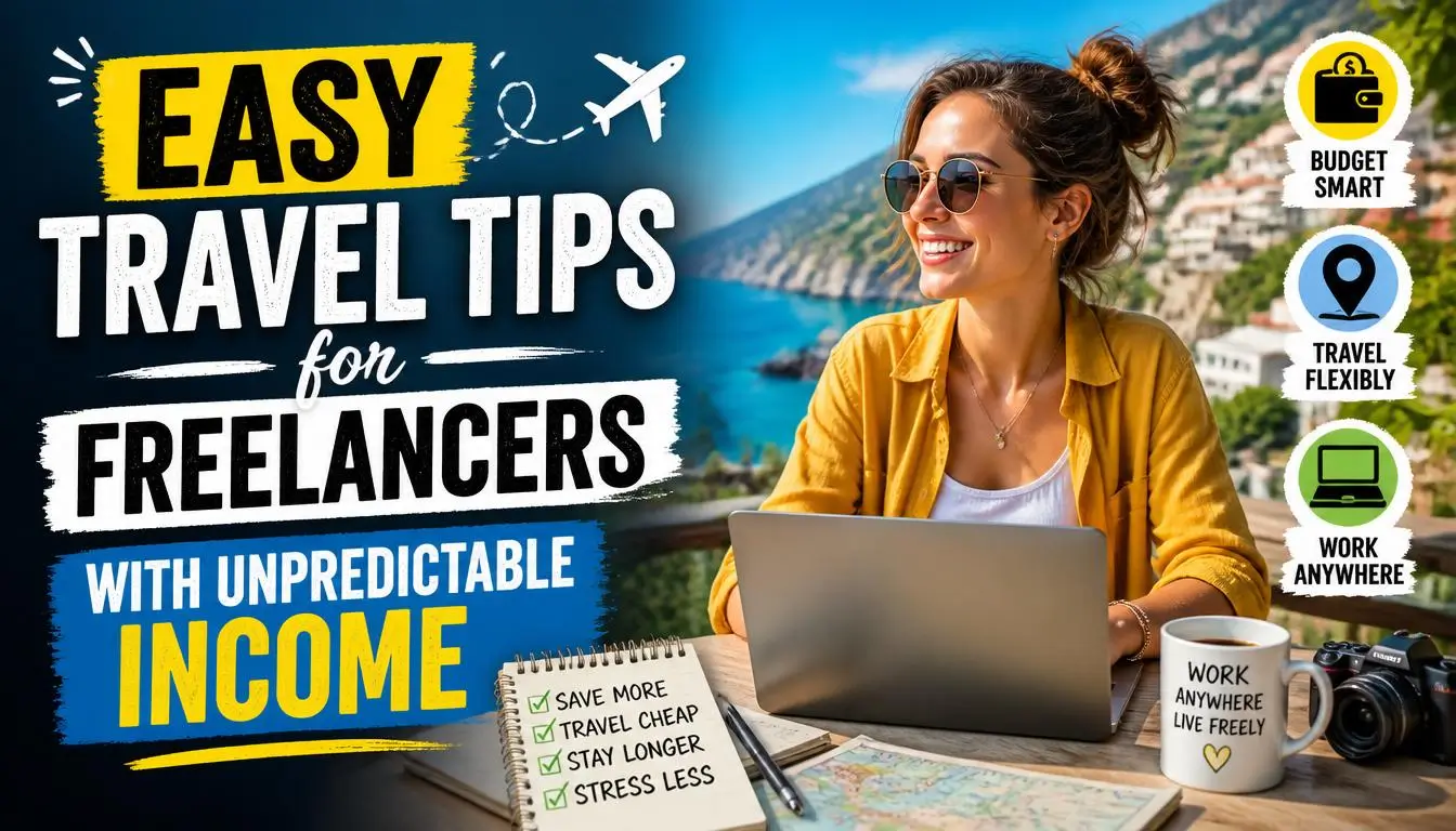 Easy Travel Tips for Freelancers with Unpredictable Income