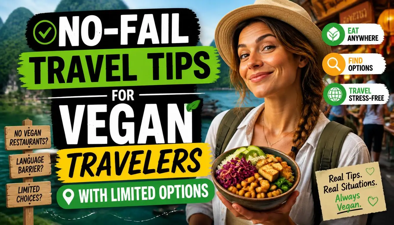 No-Fail Travel Tips for Vegan Travelers With Limited Options