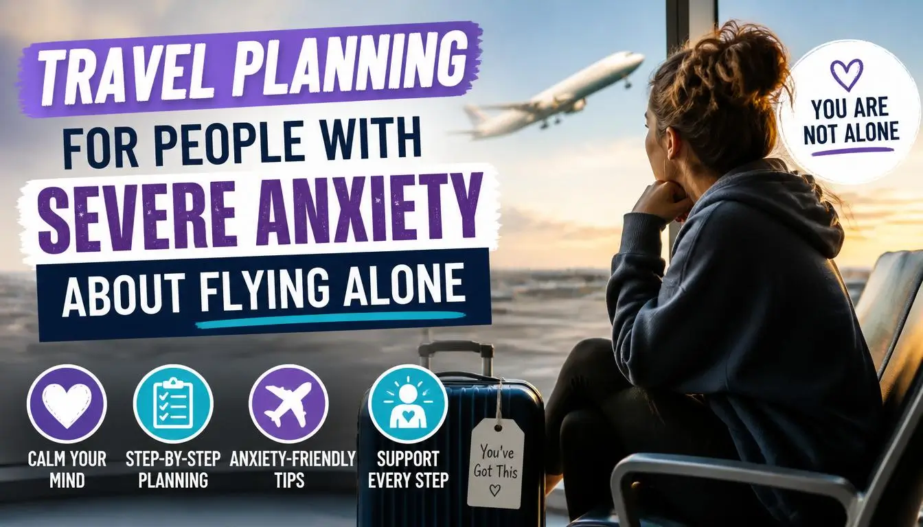 Travel Planning for People with Severe Anxiety About Flying Alone